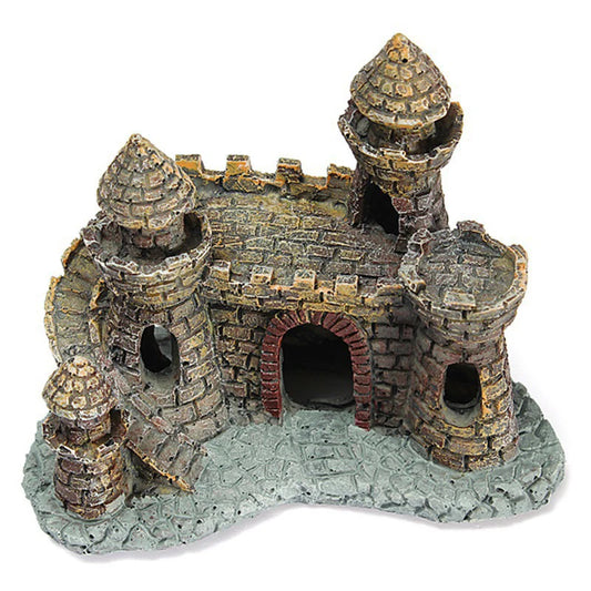 Artificial Underwater Decorative Aquarium Castle Hideout