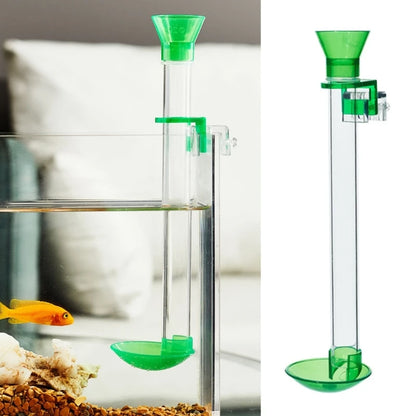 Transparent Aquarium Feeding Tube & Bowl