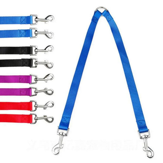 Colorful Durable Nylon V Shape Dual Pet Leash