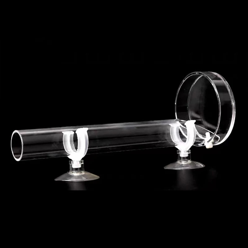 Acrylic Aquarium Pet Feeding Tube & Bowl