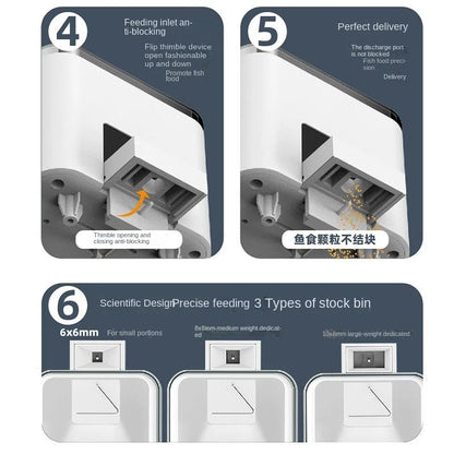 Automatic App Controlled Electronic Smart Fish Feeder