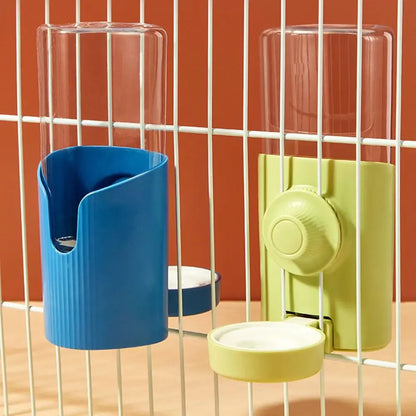 Automatic Pet Bowls Cage Hanging Water Feeder Pet Water Bottle Container For Rabbit Hamster Small Pets Cage Accessories