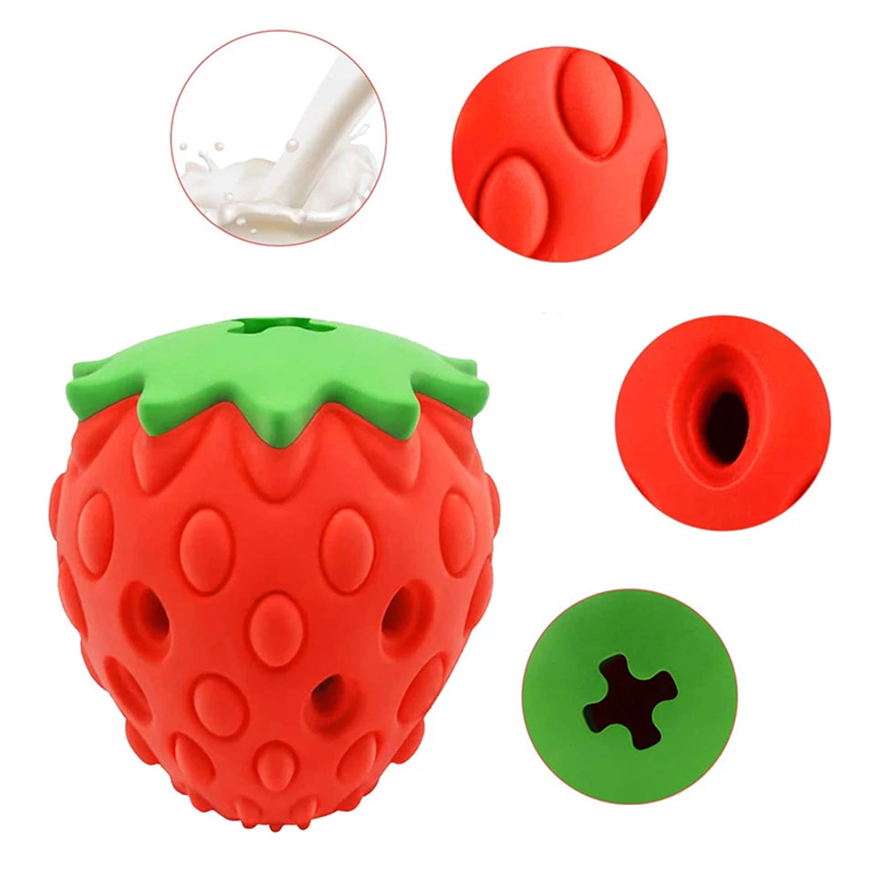 Durable Food Dispensing Rubber Chew Toy