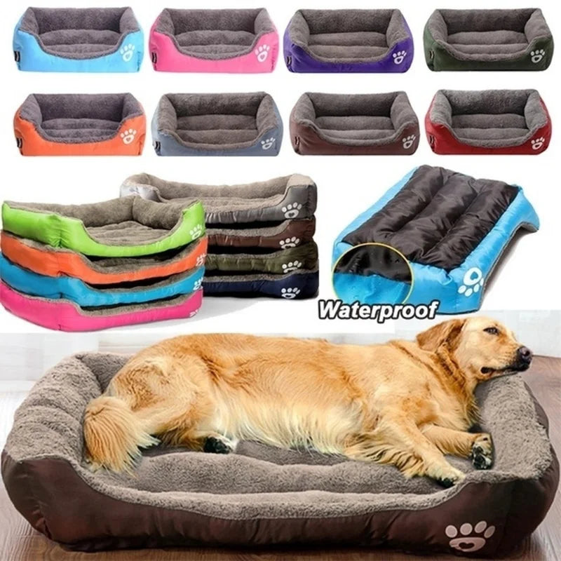 Cozy Warm Soft Pet Waterproof Bed