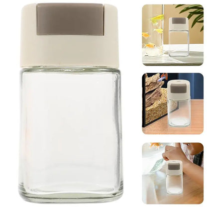 Manual Aquarium Feeder Bottle