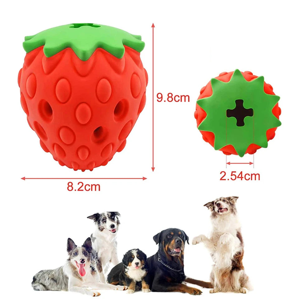 Durable Food Dispensing Rubber Chew Toy