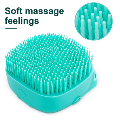 Pet Silicone Shampoo Dispensing Cleaning Brush