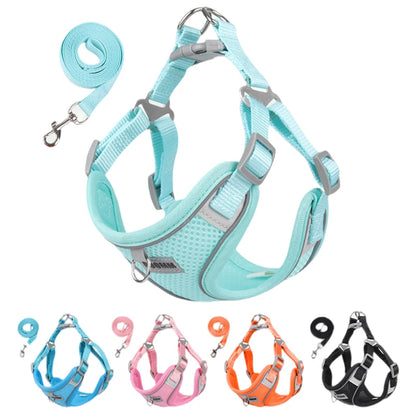 Colorful Reflective Adjustable Dog Harness for Small Dogs/Cats