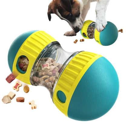 Slow Feeding Tumbling Dog Treat Toy