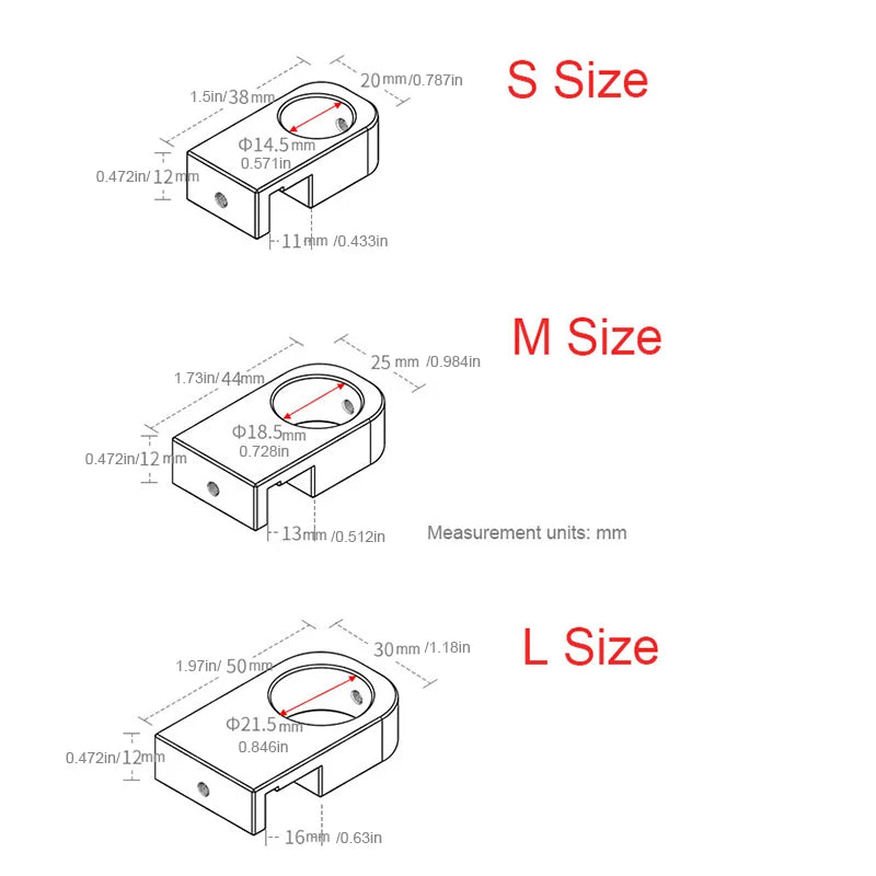 2pcs Aluminum Clamp for Aquarium Filter Water Pipe