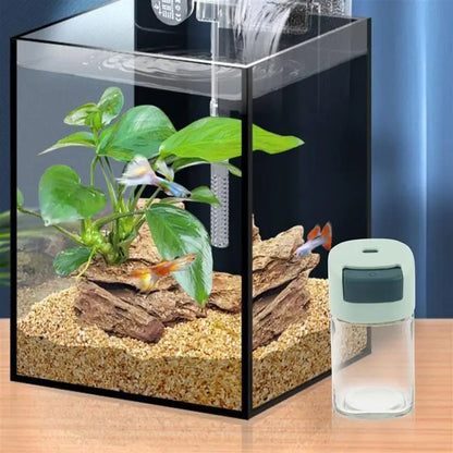 Manual Aquarium Feeder Bottle