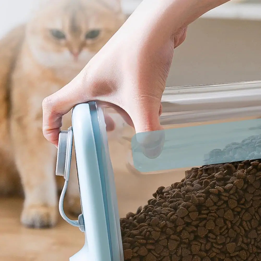 Air-tight Transparent Pet Food Storage Containers