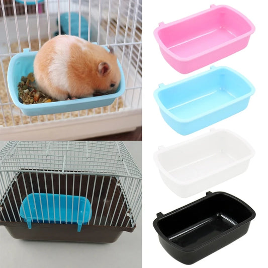 Small Pet Hanging Food Food/Water Bowl