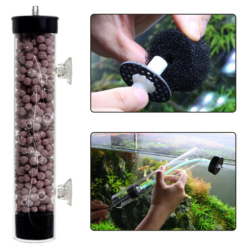 Aquarium Anti-splash Oxygen Pump Filter