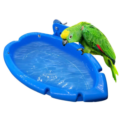 Bird Baths Tub Parrot Hanging Cage Feeder Food Water Bowl Bird Parakeet Feeder Bird Accessories Hummingbird Feeder