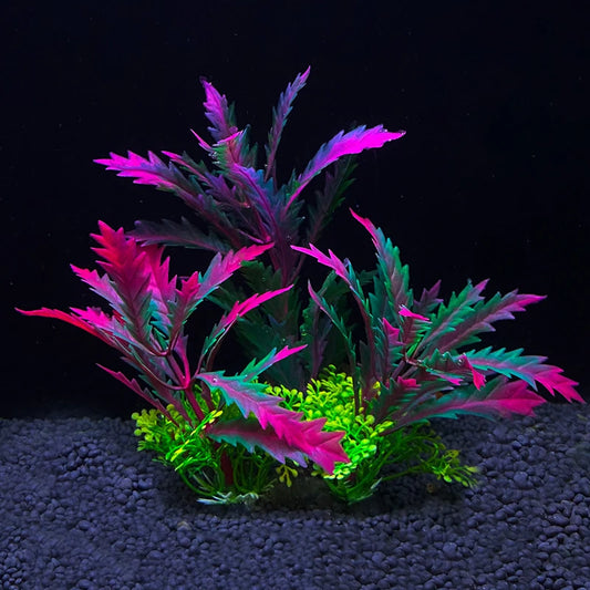 Variety of Vibrant Artificial Aquarium/Terrarium Decorative Plants