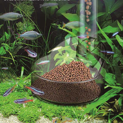 Transparent Aquarium Feeder & Bowl