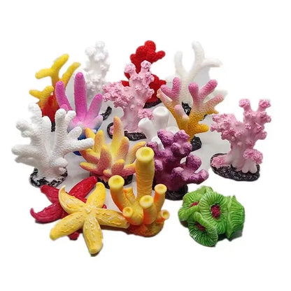 Cute Micro Landscape Artificial Coral Aquarium Decorations